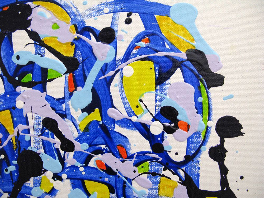 Tableau de STEPHANE RIME a pour titre noname D13 style abstrait dim : STEPHANE RIMEprix:160