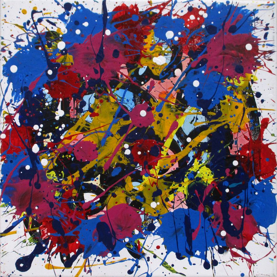 Tableau de STEPHANE RIME a pour titre serie noname n°2 style abstrait dim : STEPHANE RIMEprix:220