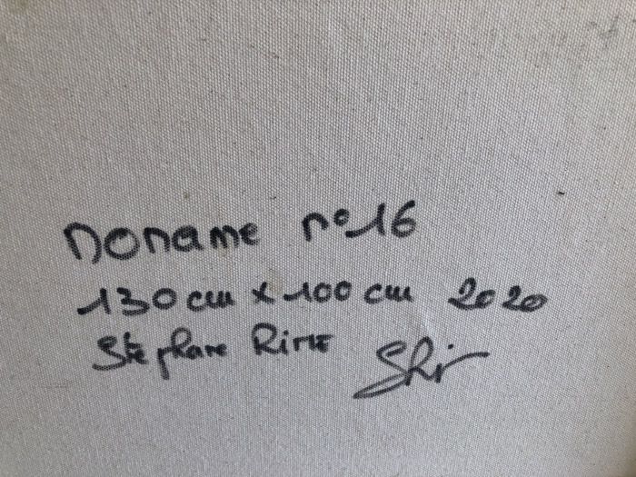 Tableau de STEPHANE RIME a pour titre NONAME n°16 style abstrait dim : STEPHANE RIMEprix:1000