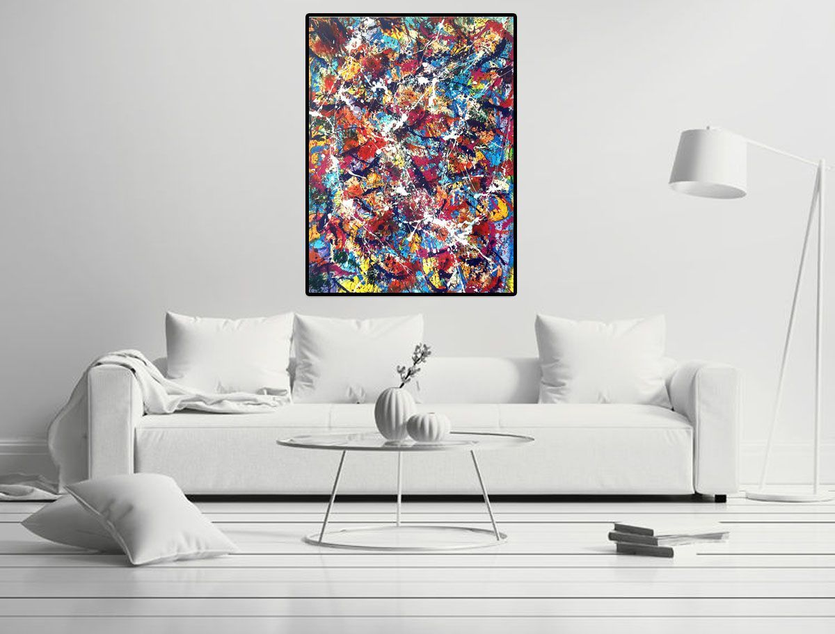 Tableau de STEPHANE RIME a pour titre NONAME N°15 2020 style abstrait dim : STEPHANE RIMEprix:1350