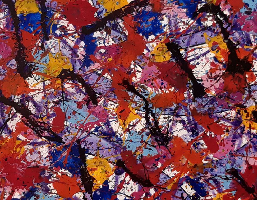 Tableau de STEPHANE RIME a pour titre NONAME B6 style abstrait dim : STEPHANE RIMEprix:1600
