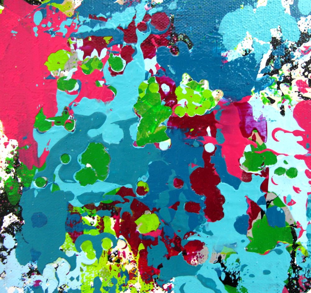 Tableau de CELINE WEBER a pour titre STONE 15 style abstrait dim : CELINE WEBERprix:100