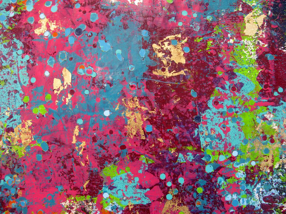 Tableau de CELINE WEBER a pour titre STONE OR PASSION style abstrait dim : CELINE WEBERprix:1150