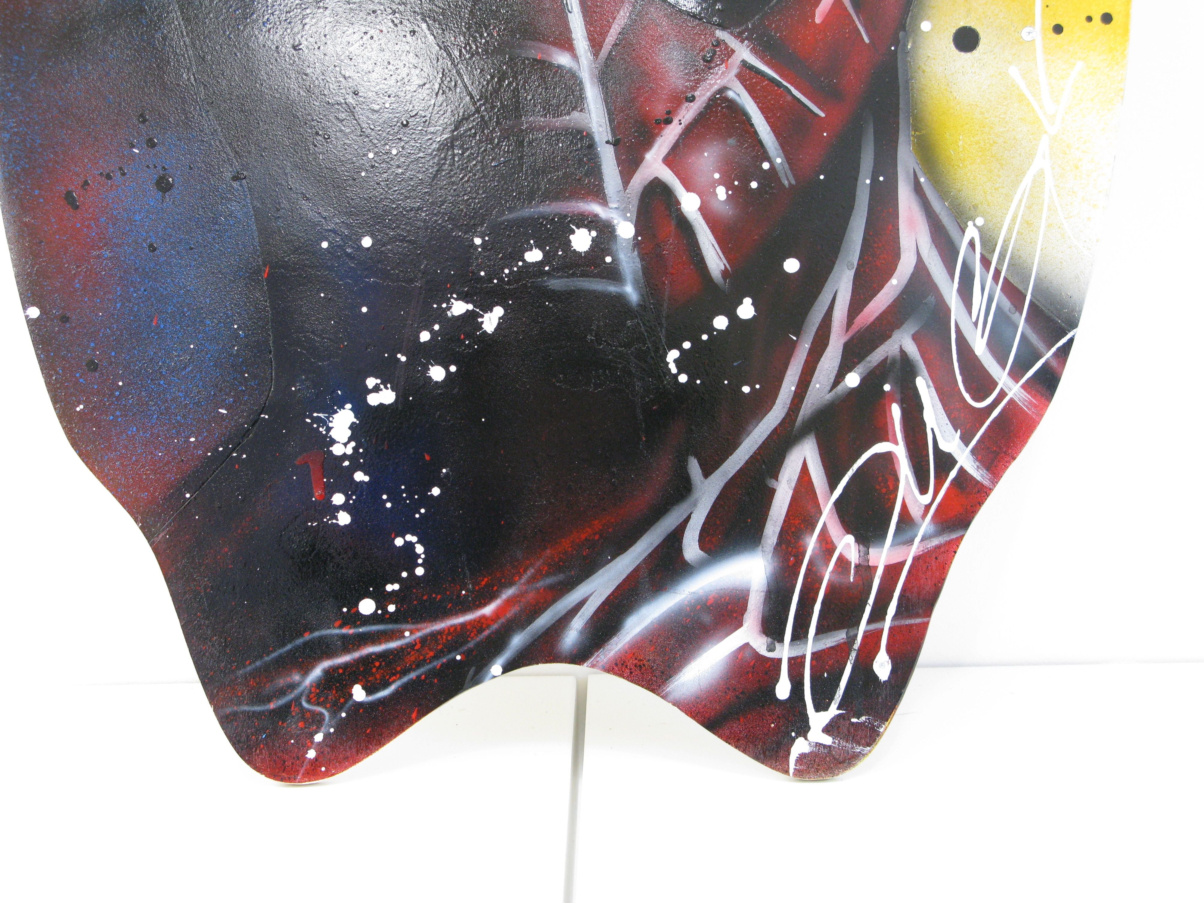 Sculpture de JUG a pour titre Parker style street pop art dim : JUGprix:480