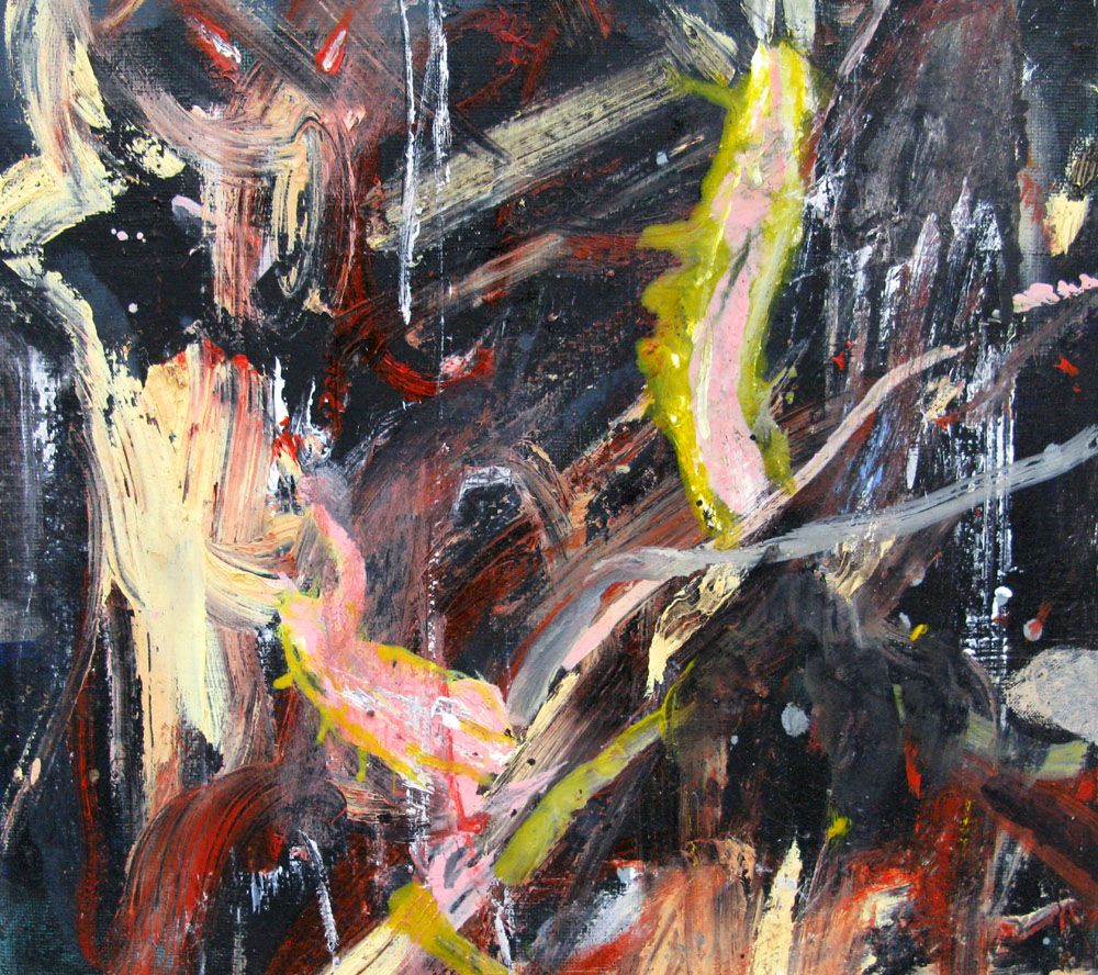 Tableau de RINGER HERVE a pour titre SANS TITRE style abstrait dim : RINGER HERVEprix:160