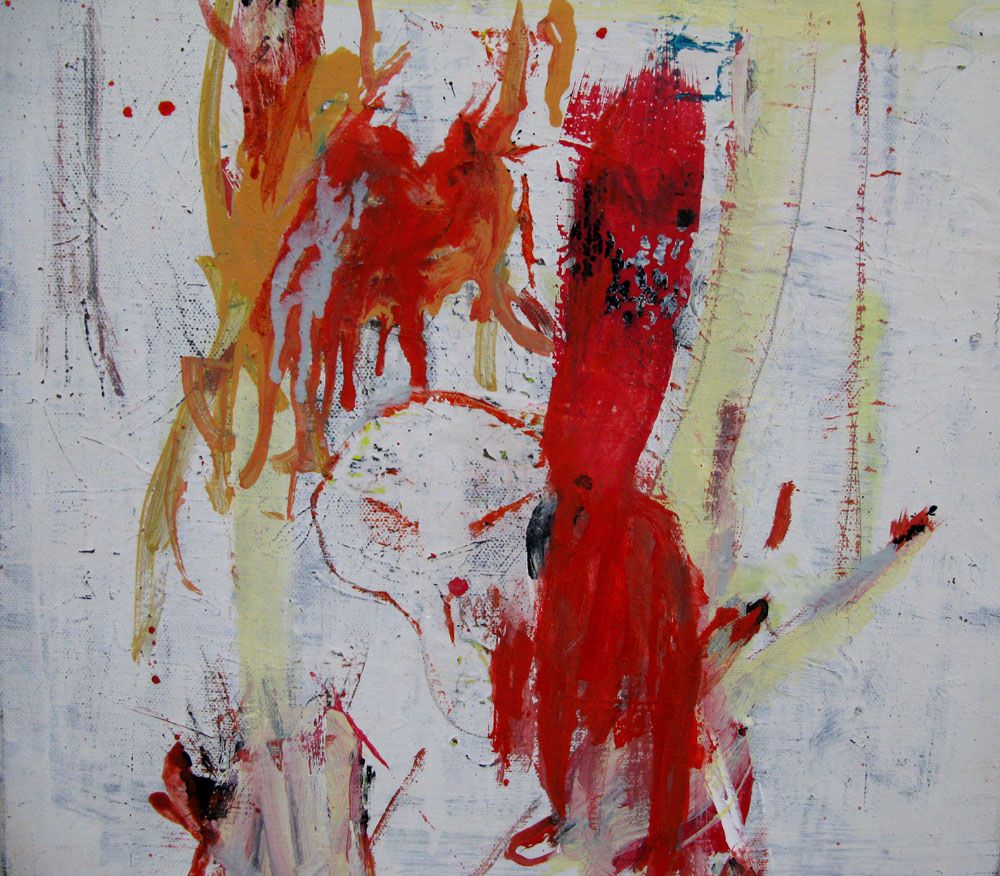 Tableau de RINGER HERVE a pour titre SANS TITRE style abstrait dim : RINGER HERVEprix:170