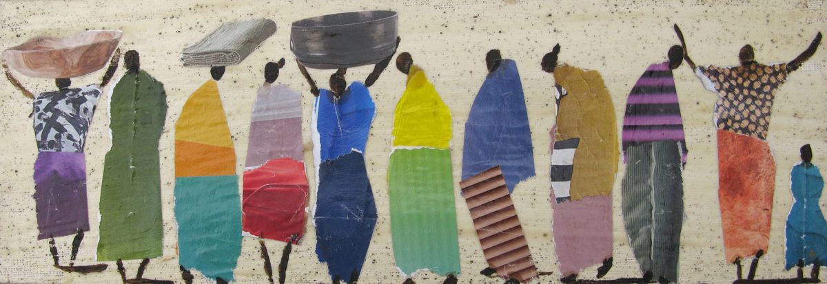 Tableau de MARCOS ZRIHEN NOWOTNY a pour titre Sénégal 3 - Barcelona 2026 style figuratif dim : MARCOS ZRIHEN NOWOTNYprix:90