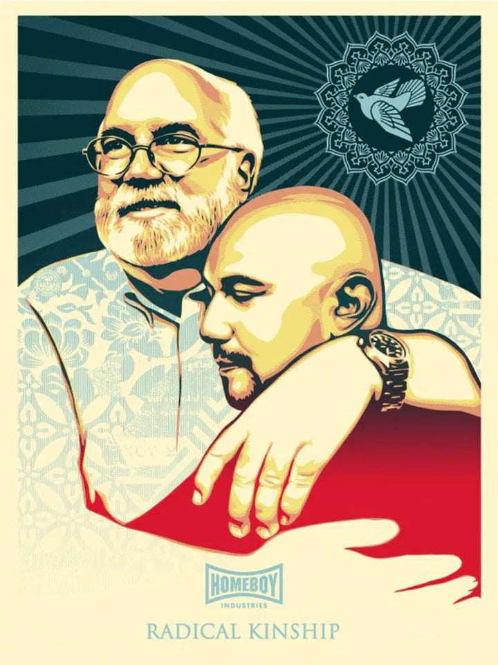 Editions d'art de OBEY : SHEPARD FAIREY a pour titre Radical kinship style street pop art dim : OBEY : SHEPARD FAIREY prix:500