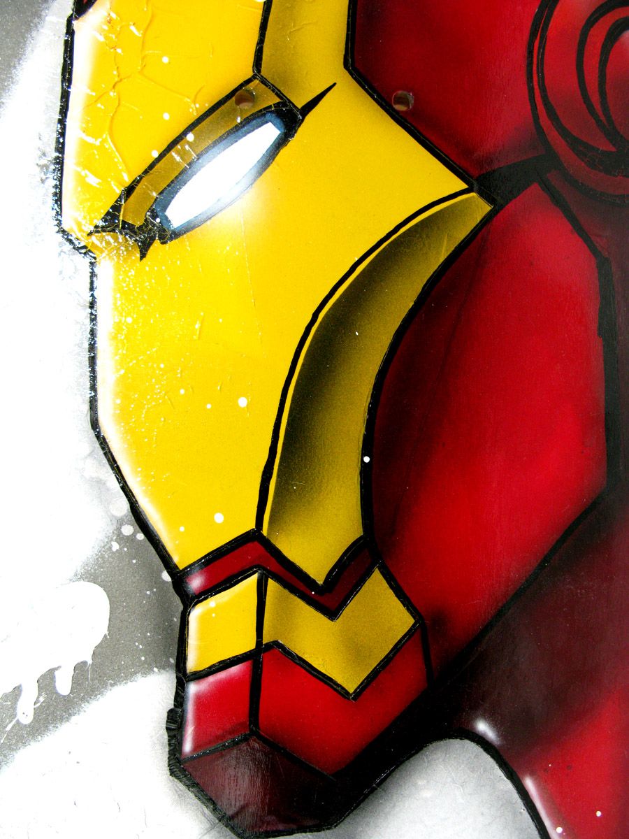 Sculpture de JUG a pour titre Skate Stark Man style street pop art dim : JUGprix:350
