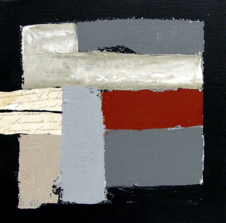 Tableau de MICHELLE BOISSONOT a pour titre SANS TITRE style abstrait dim : MICHELLE BOISSONOTprix:60
