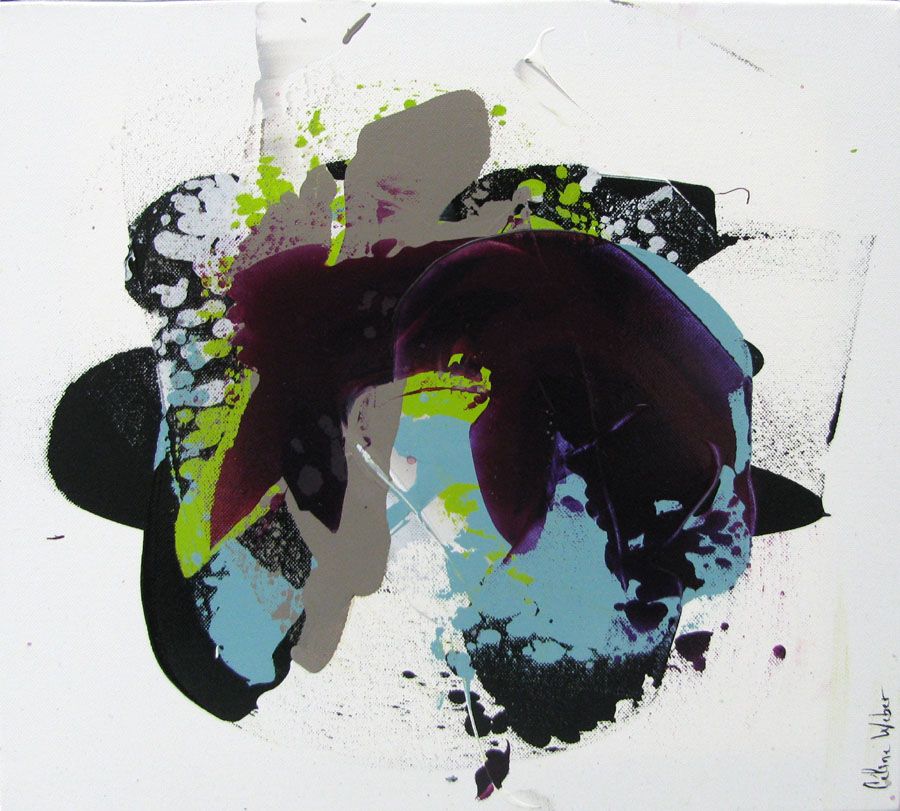 Tableau de CELINE WEBER a pour titre AMETHYSTE 1 style no dim : CELINE WEBERprix: