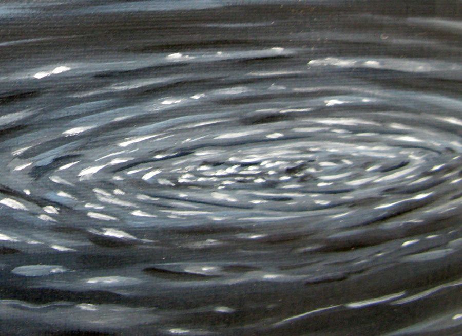 Tableau de ELISE BARAT a pour titre NOCTIS II style figuratif dim : ELISE BARATprix:450