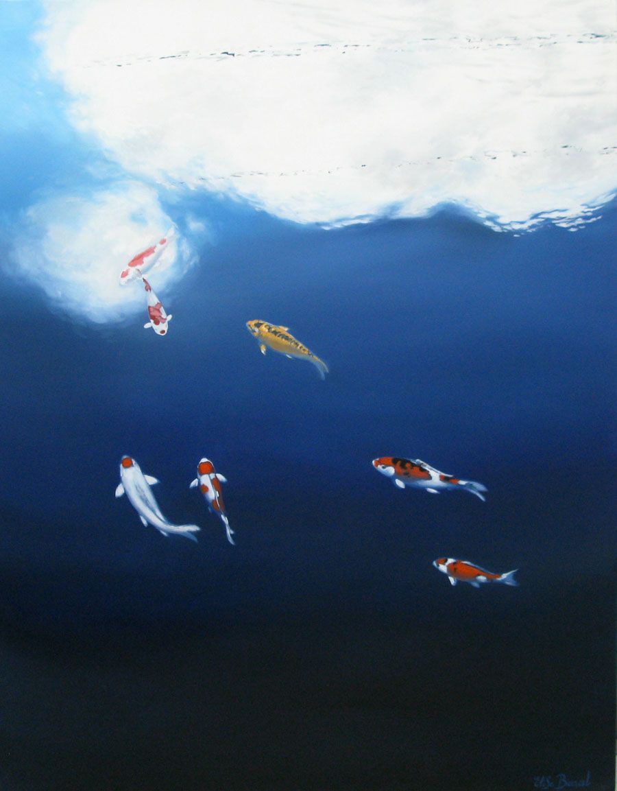 Tableau de ELISE BARAT a pour titre LA DANSE XXI style figuratif dim : ELISE BARATprix: