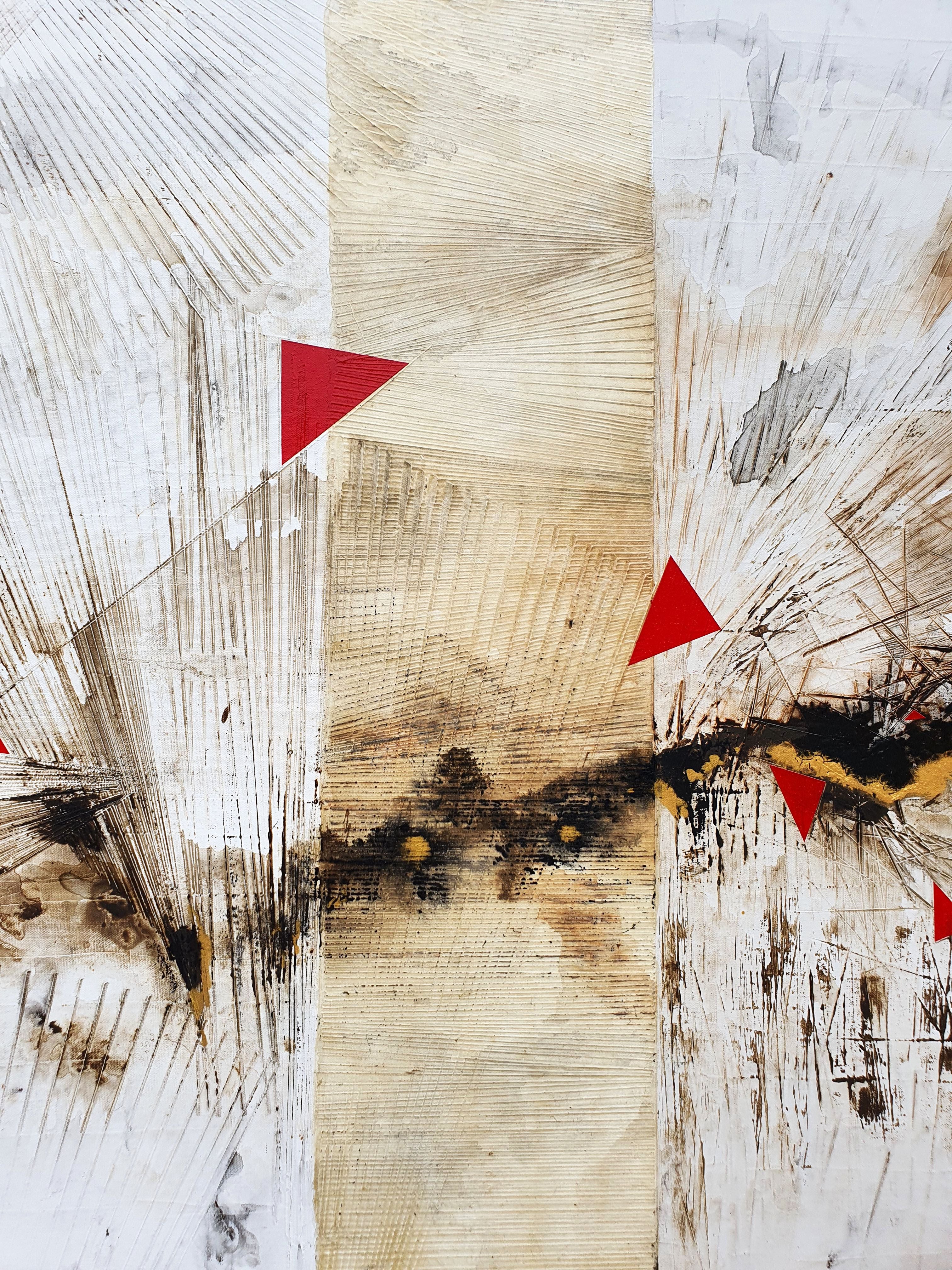 Tableau de LUDOVIC MERCHER a pour titre TWISTER style abstrait dim : LUDOVIC MERCHERprix:1500