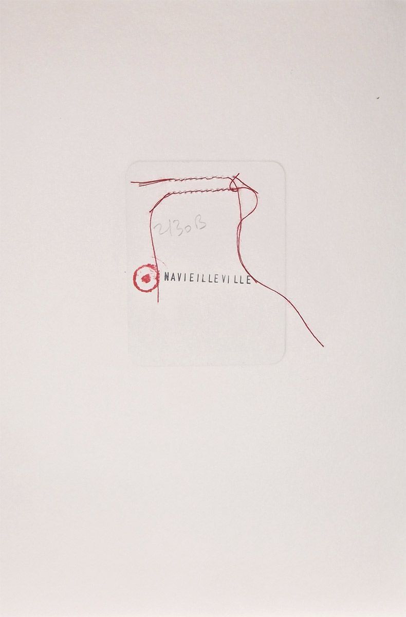 Editions d'art de NAVIEILLEVILLE a pour titre Ses souvenirs style figuratif, graphique dim : NAVIEILLEVILLEprix:28