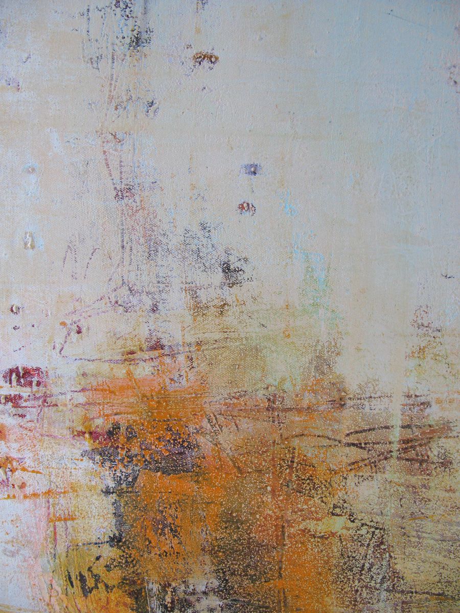 Tableau de TANIA CARRARA a pour titre Nuances Gourmandes style abstrait dim : TANIA CARRARAprix:1100