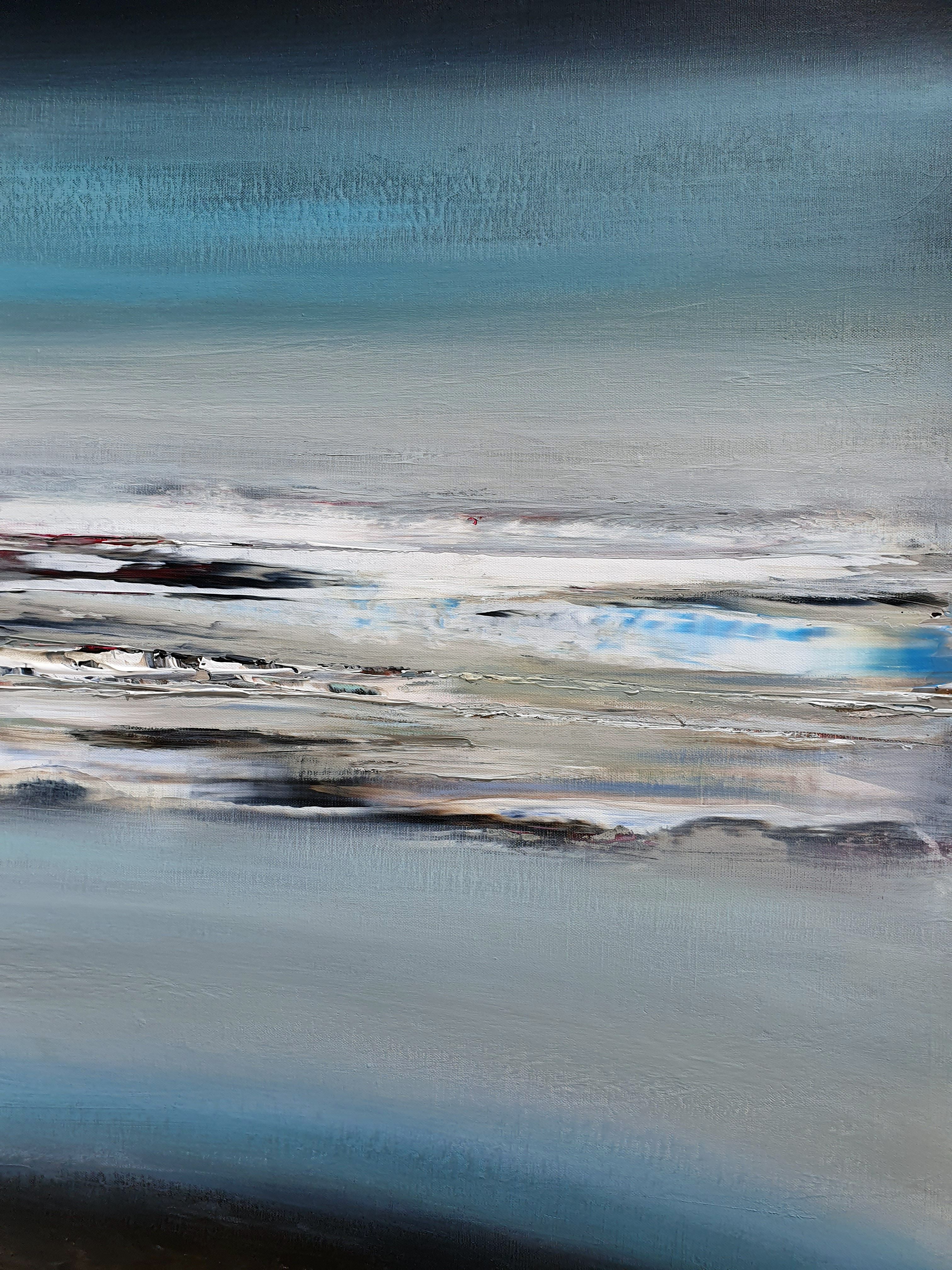 Tableau de RUELLE NICOLAS a pour titre VOL DE NUIT style abstrait dim : RUELLE NICOLASprix:1000