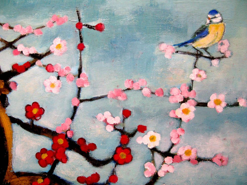 Tableau de JEONG MIN LEE a pour titre Vers le ciel style figuratif dim : JEONG MIN LEEprix:220