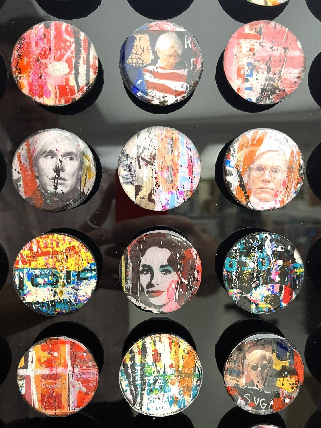 Tableau de THIERRY RASINE a pour titre Andy style street pop art dim : THIERRY RASINEprix:1600