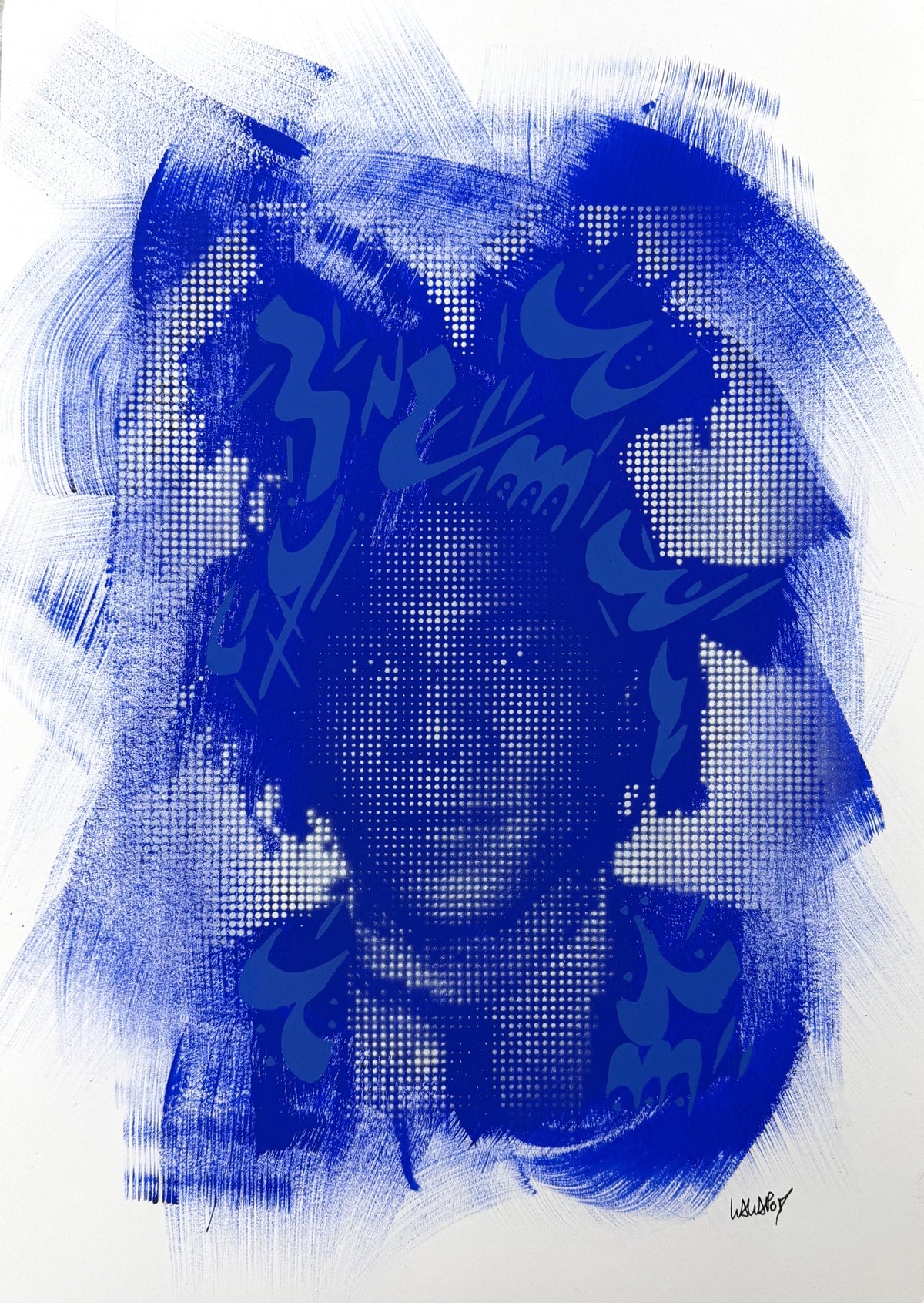Basquiat Bleu