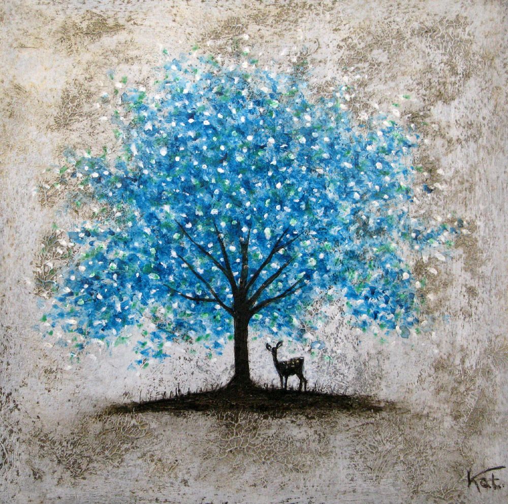Dessin figuratif petit format Sans titre 39 – KATSUKO KUROYA – 15 × 15 cm