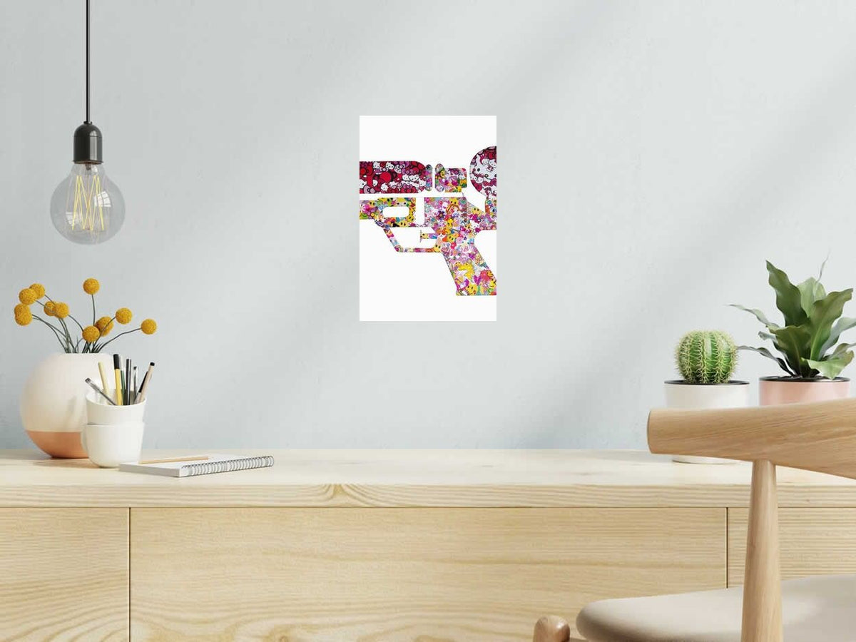 Estampe UNTITLED 7 de LAUNA WINSHIP dans un intérieur – 20 × 30 cm