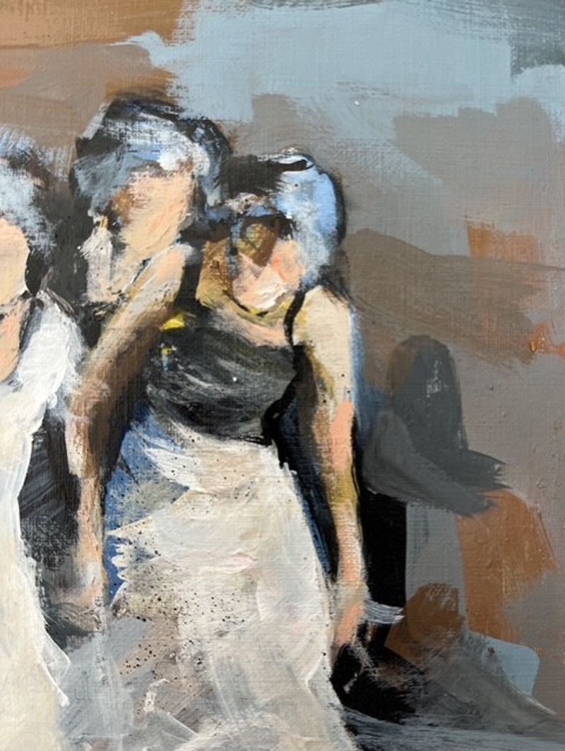 Dessin de ARANCHA TEJEDOR a pour titre Femmes 26 style figuratif dim : ARANCHA TEJEDORprix:160
