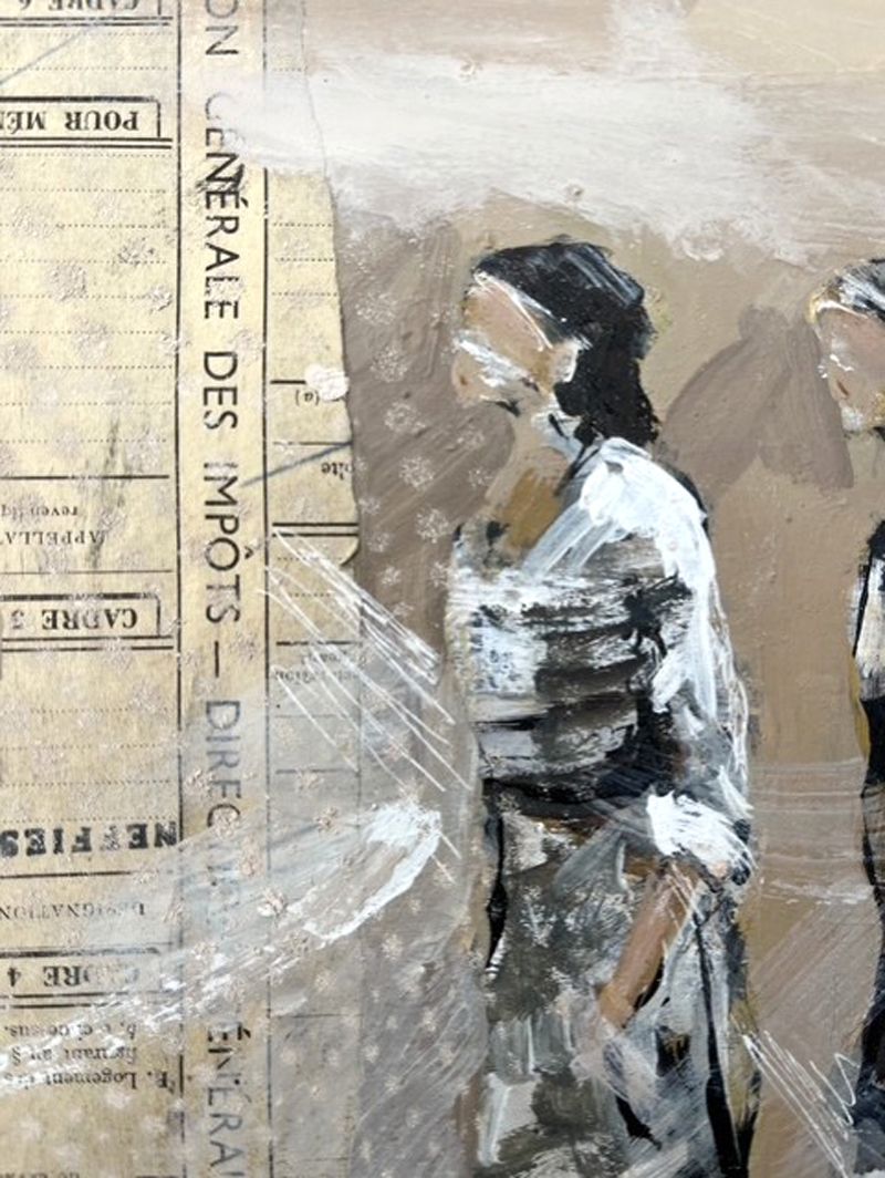 Dessin de ARANCHA TEJEDOR a pour titre Femmes 27 style figuratif dim : ARANCHA TEJEDORprix:160