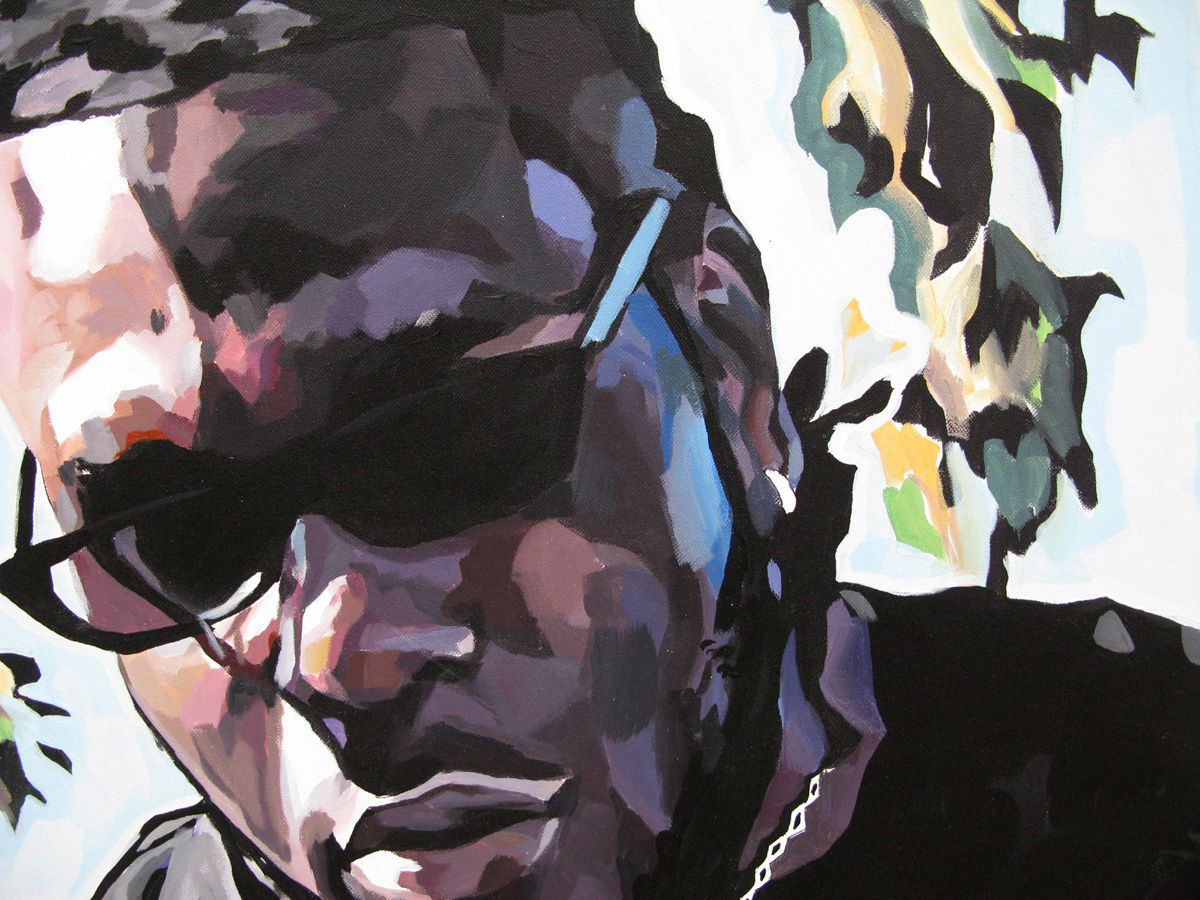 Tableau de FRESHA D a pour titre Burna style figuratif dim : FRESHA Dprix:750