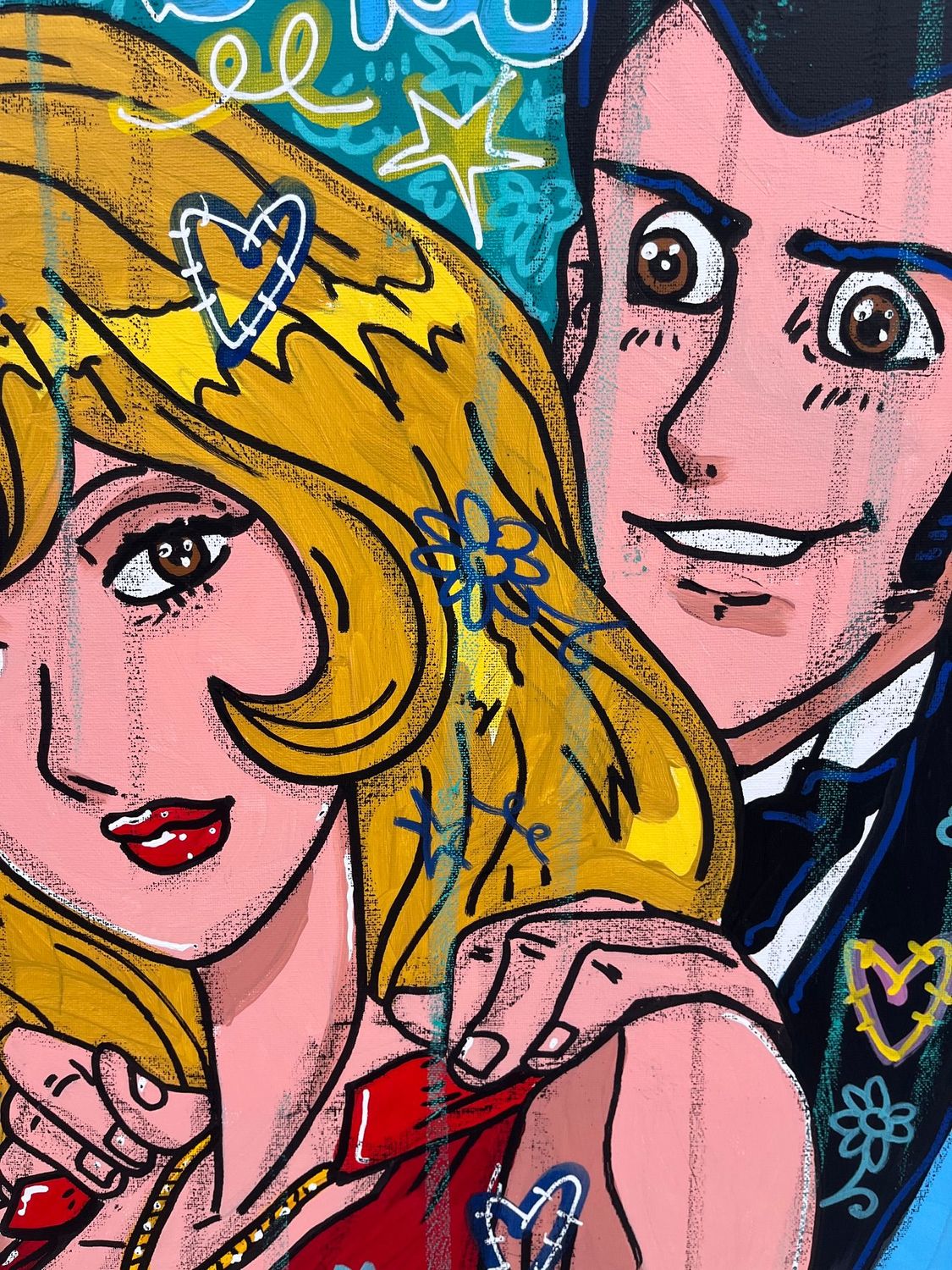 Tableau de RICO SAB a pour titre Lupin III style street pop art dim : RICO SABprix:450