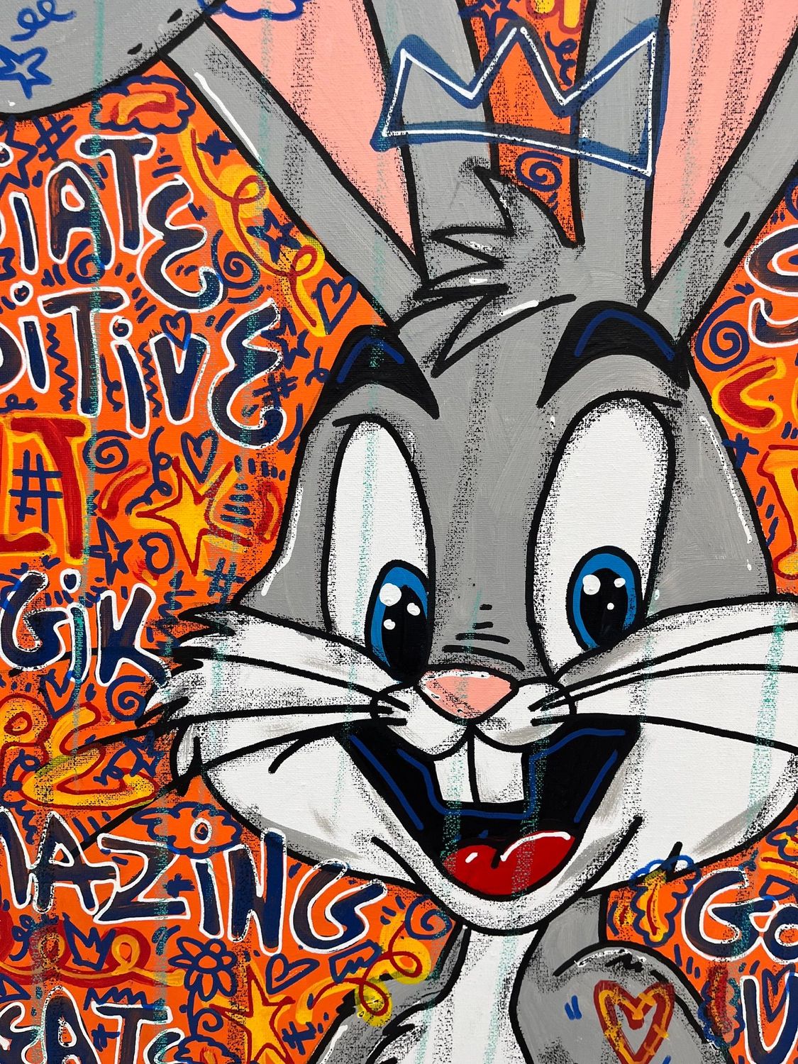 Tableau de RICO SAB a pour titre Magik style street pop art dim : RICO SABprix:450