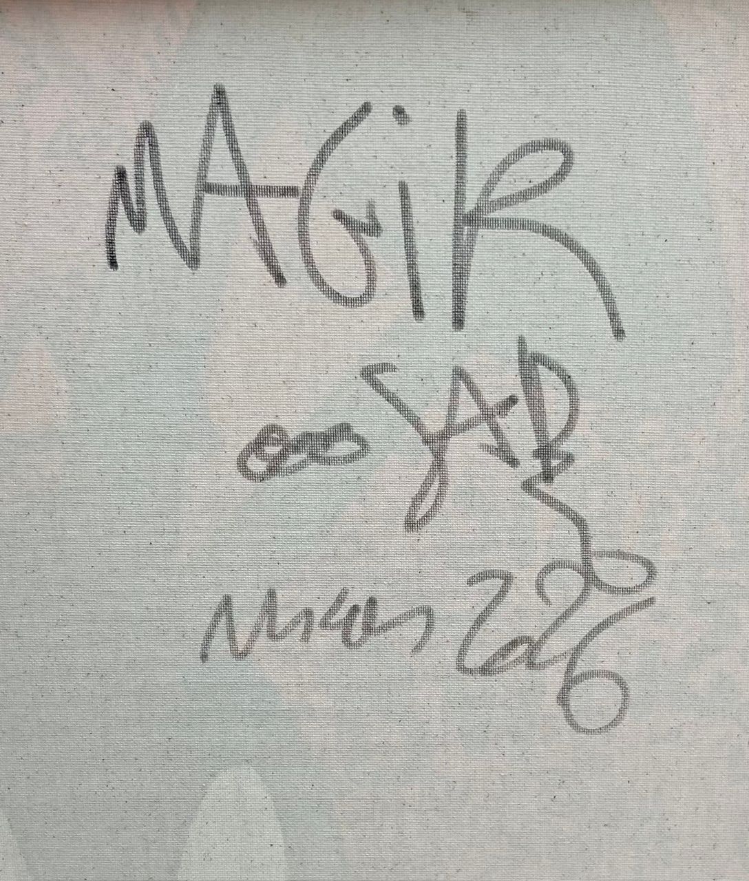 Tableau de RICO SAB a pour titre Magik style street pop art dim : RICO SABprix:450
