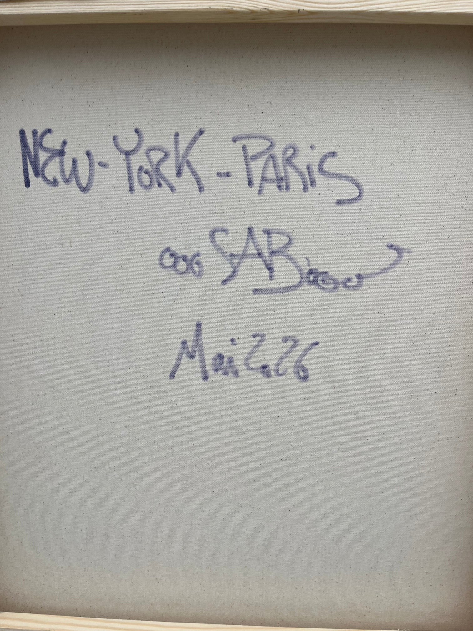 NEW YORK PARIS