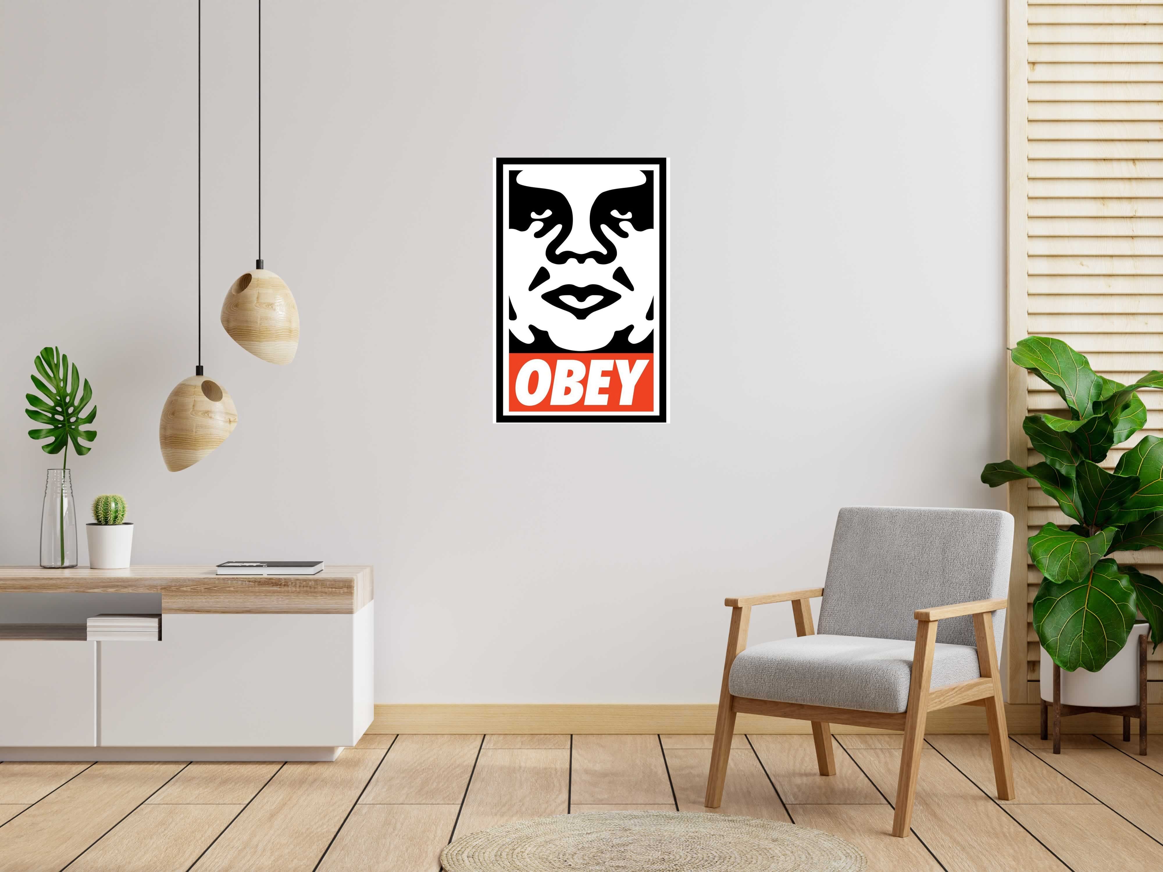 Editions d'art de OBEY : SHEPARD FAIREY a pour titre OBEY ICON style street pop art dim : OBEY : SHEPARD FAIREY prix:90