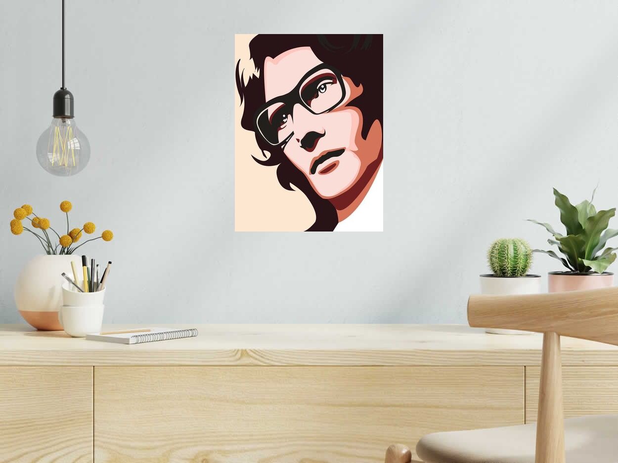 Editions d'art de JMC a pour titre YSL style figuratif dim : JMCprix:50