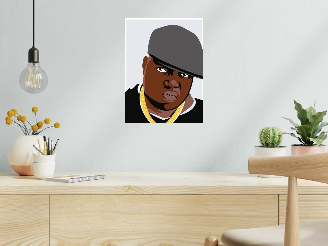 Editions d'art de JMC a pour titre B.I.G style figuratif, graphique dim : JMCprix:50