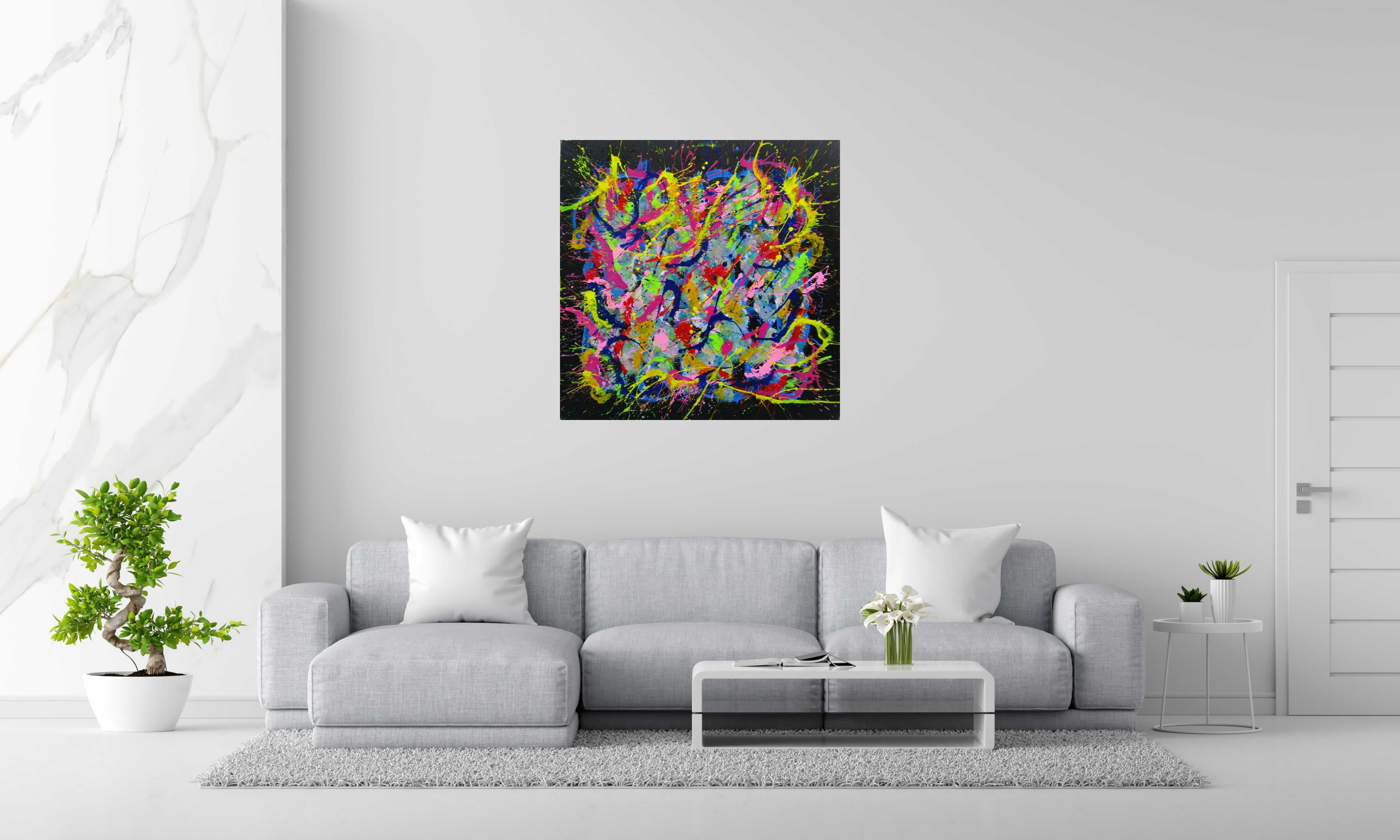 Tableau de STEPHANE RIME a pour titre NONAME N2 de 2020 style abstrait dim : STEPHANE RIMEprix:850
