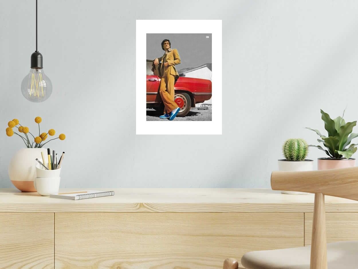 Editions d'art de SHUZ a pour titre Holee Bruce style figuratif dim : SHUZprix:40