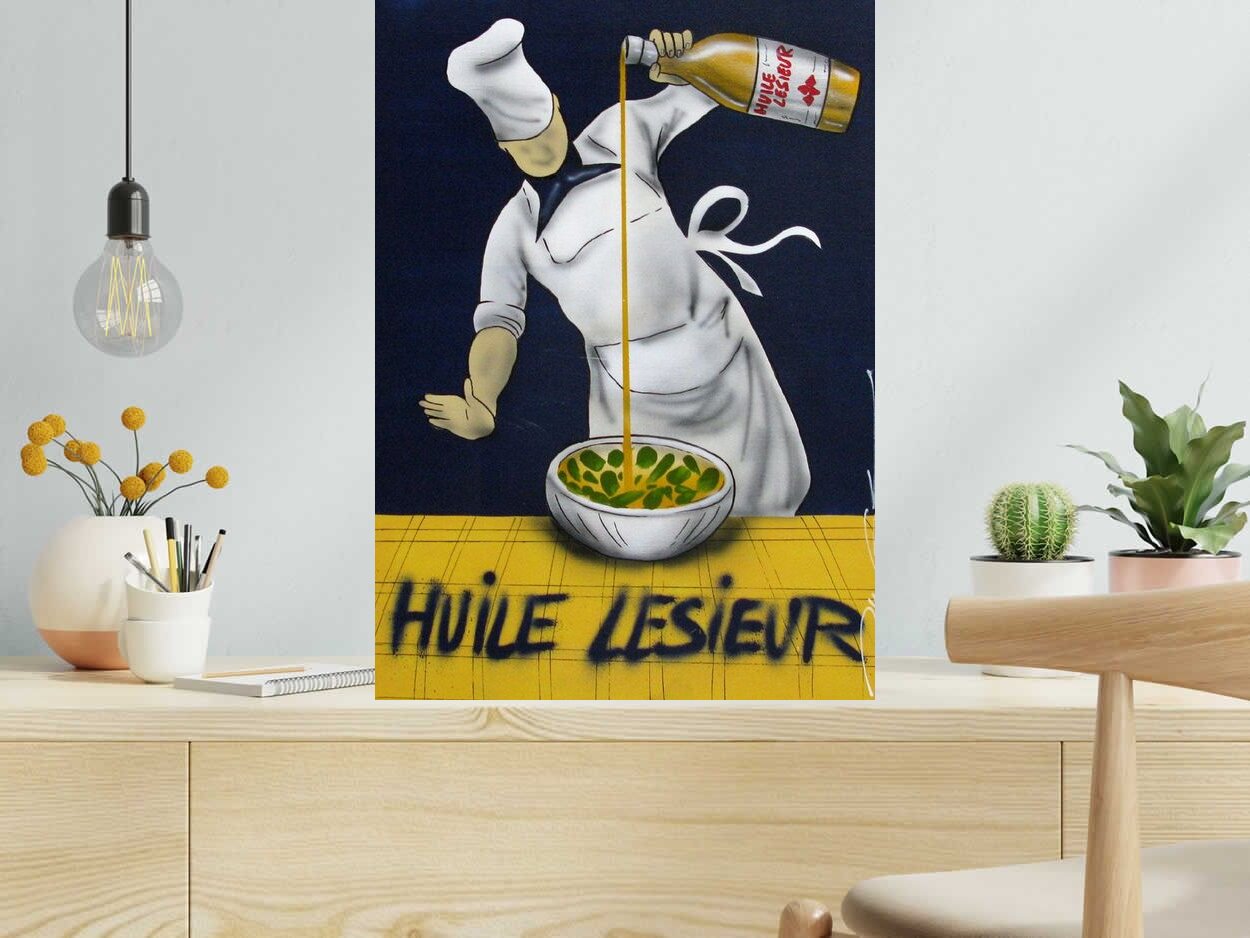Tableau de JUG a pour titre The Oil style street pop art dim : JUGprix:450