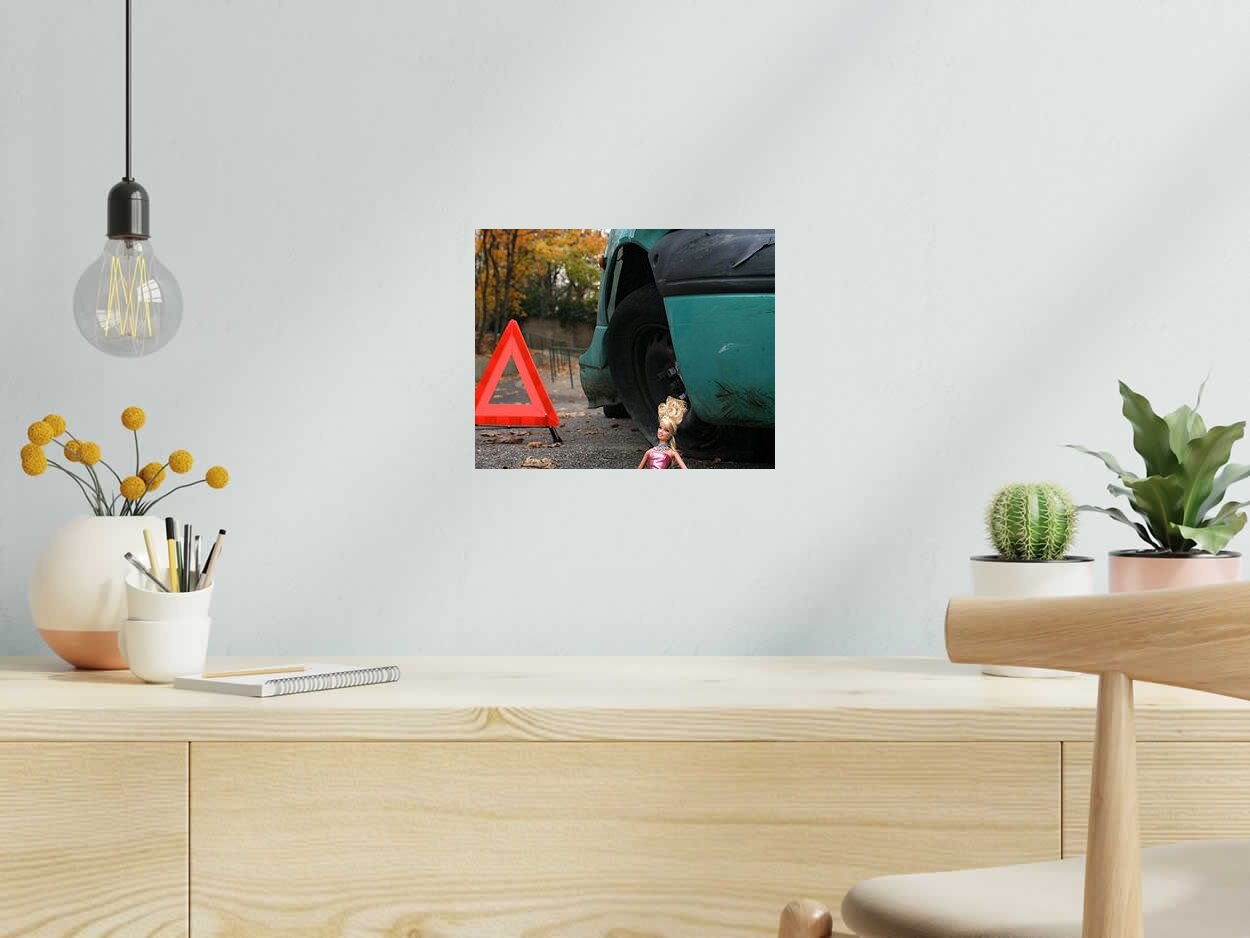 Photo de NATHALIE ROUX a pour titre ACCIDENT style figuratif dim : NATHALIE ROUXprix:60