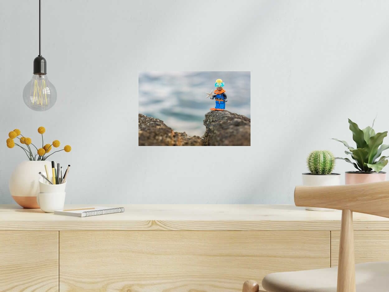 Photo de SAMSOFY a pour titre HOMER BEACH style figuratif dim : SAMSOFYprix:60