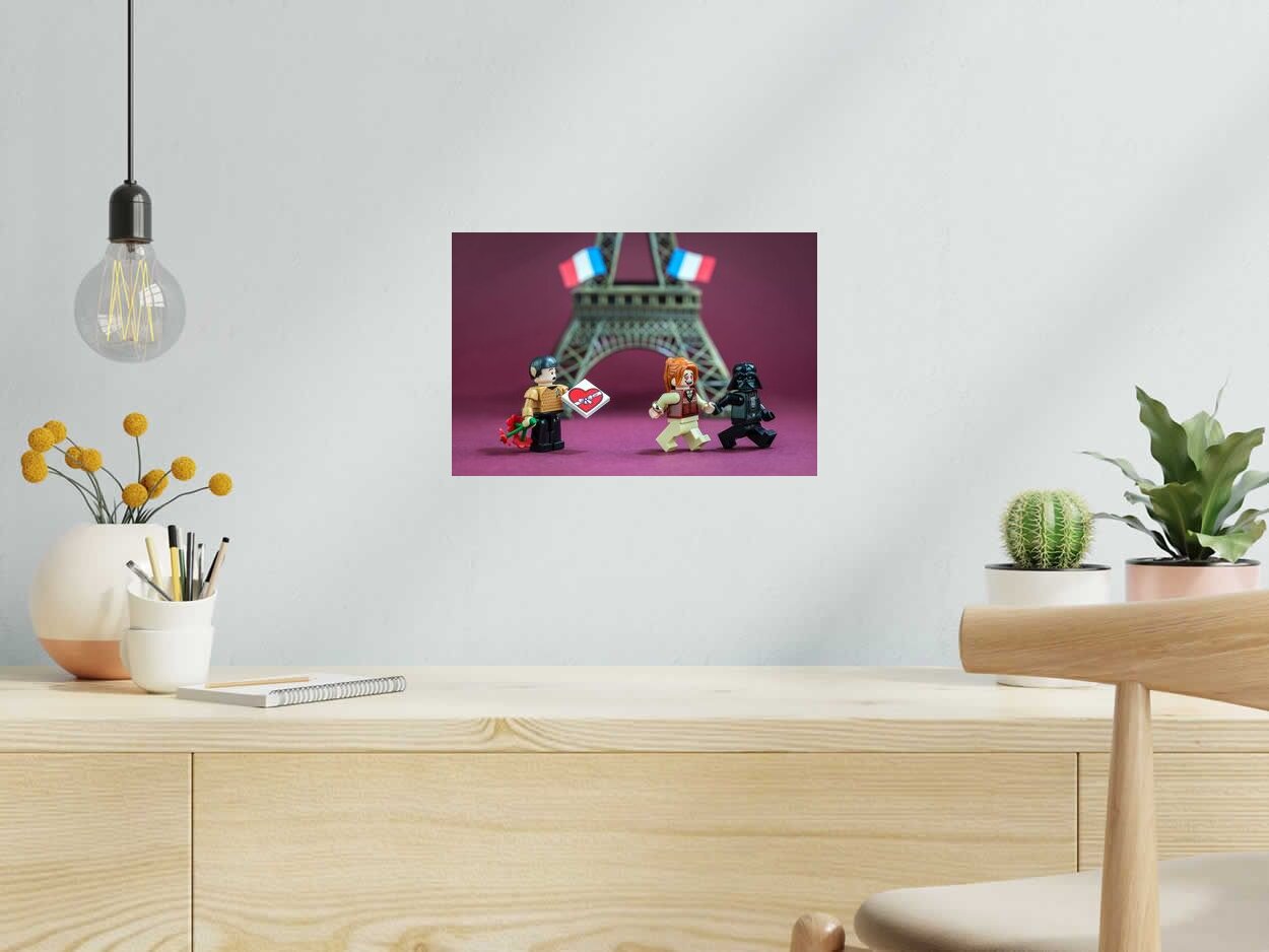 Photo de SAMSOFY a pour titre I LOVE PARIS style graphique dim : SAMSOFYprix:60
