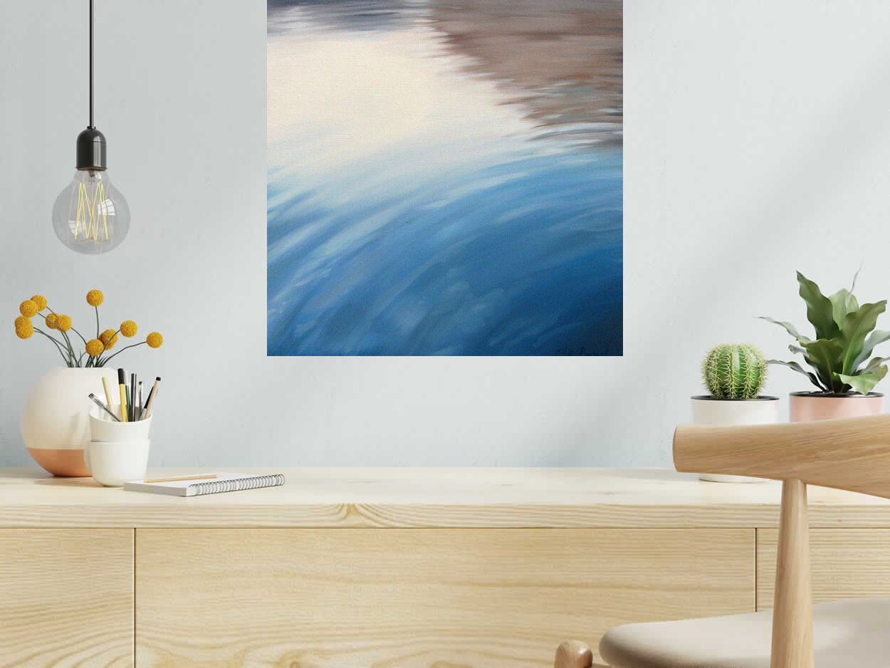 Tableau de ELISE BARAT a pour titre FLOU style no dim : ELISE BARATprix:240