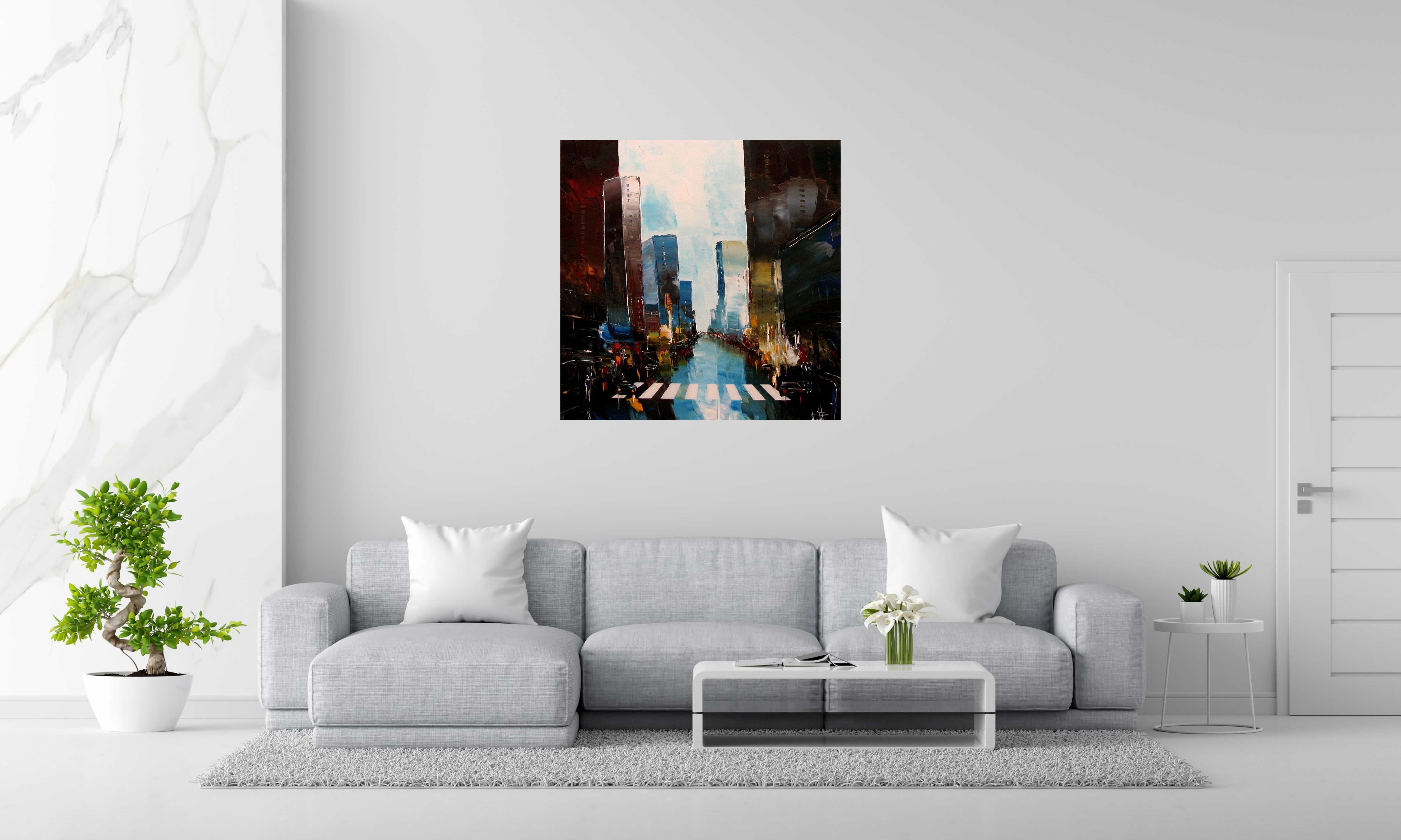 Tableau de F. BOUTET a pour titre URBAN 3 style no dim : F. BOUTETprix:850