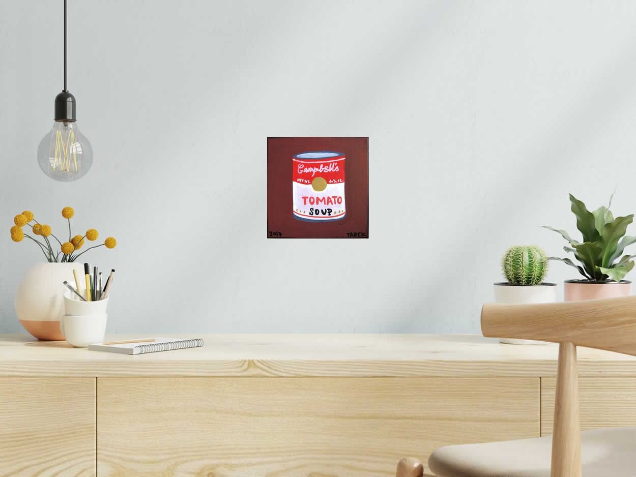 Tableau de TAREK a pour titre TOMATO style graphique dim : TAREKprix: