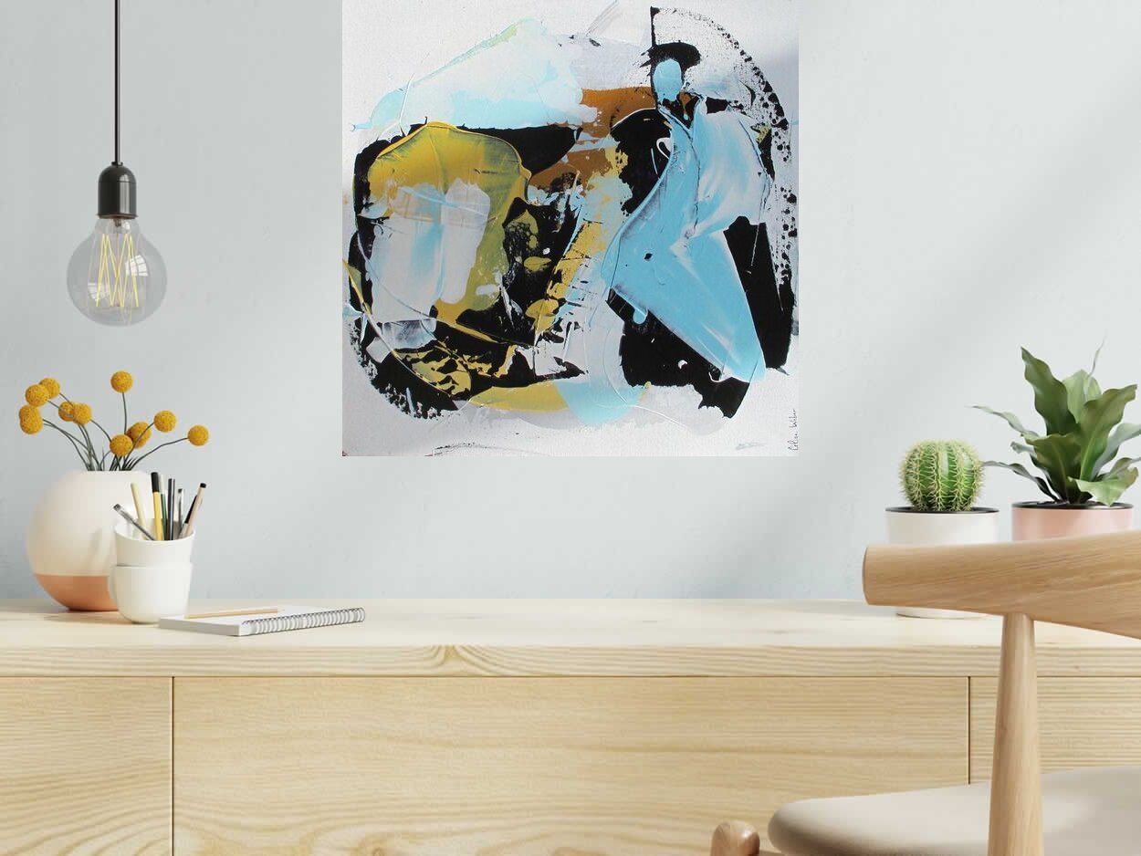 Tableau de CELINE WEBER a pour titre VINTAGE 2 style no dim : CELINE WEBERprix: