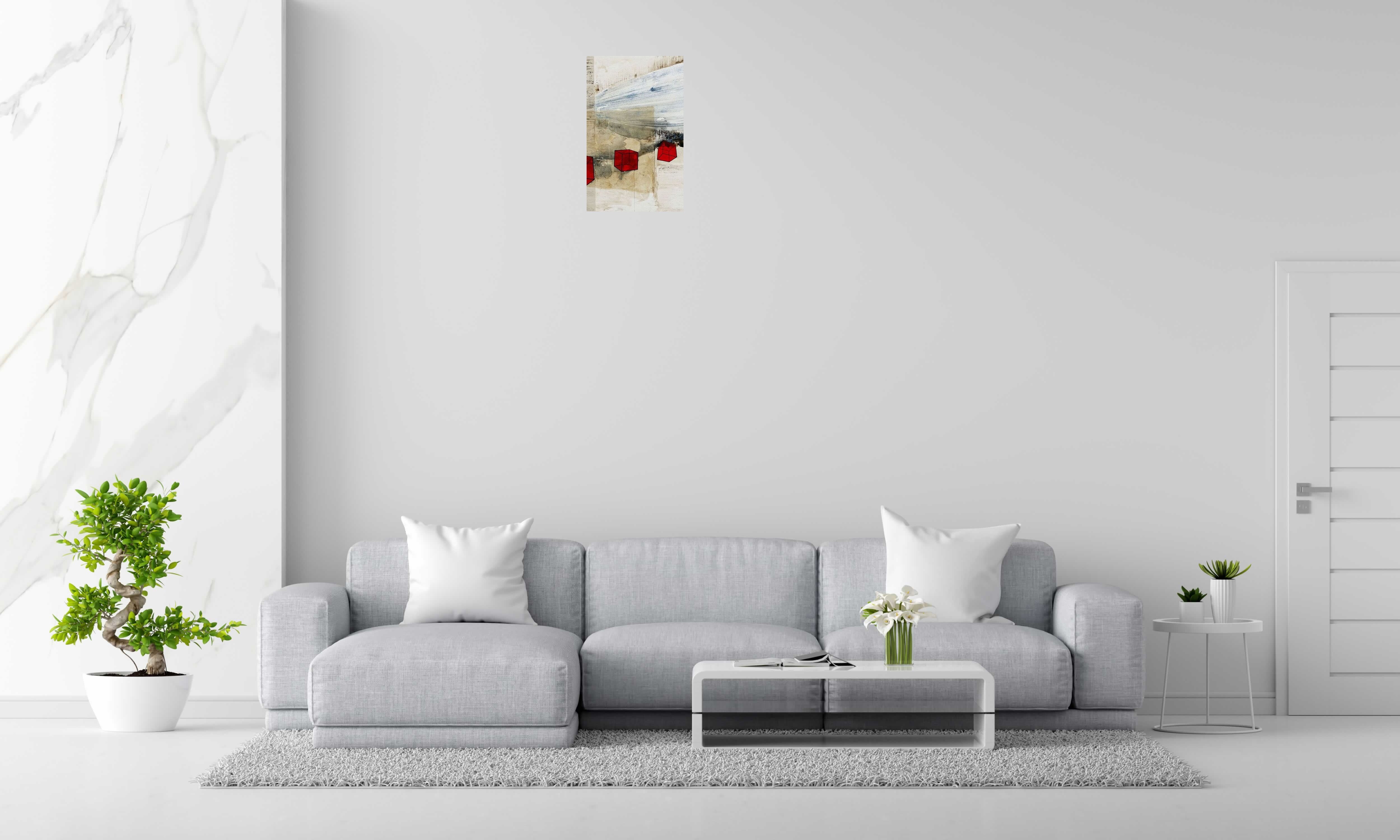 Tableau de LUDOVIC MERCHER a pour titre ESCAPE style no dim : LUDOVIC MERCHERprix:1200