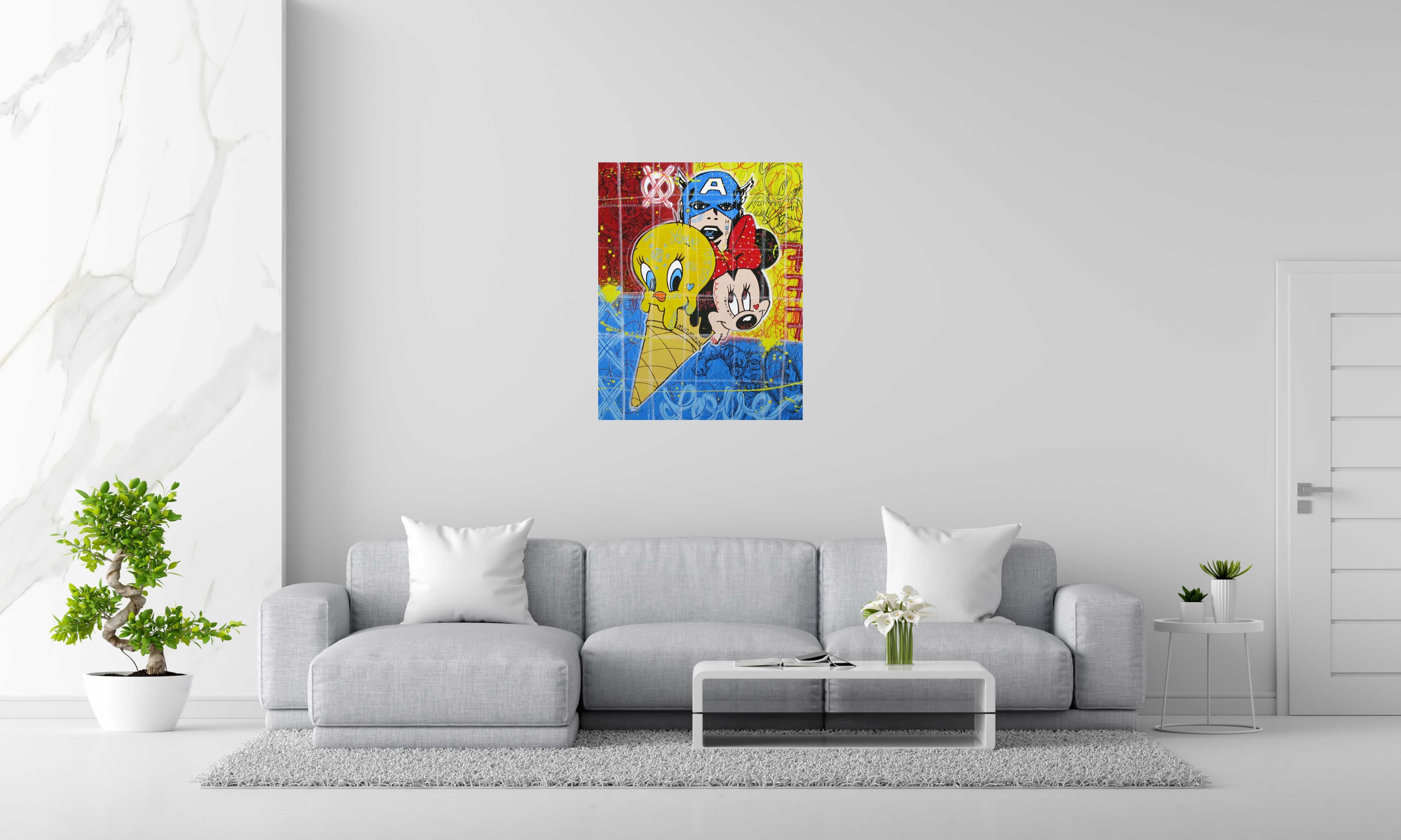 Tableau de ONIZBAR a pour titre HERO ICE CREAM style no dim : ONIZBARprix: