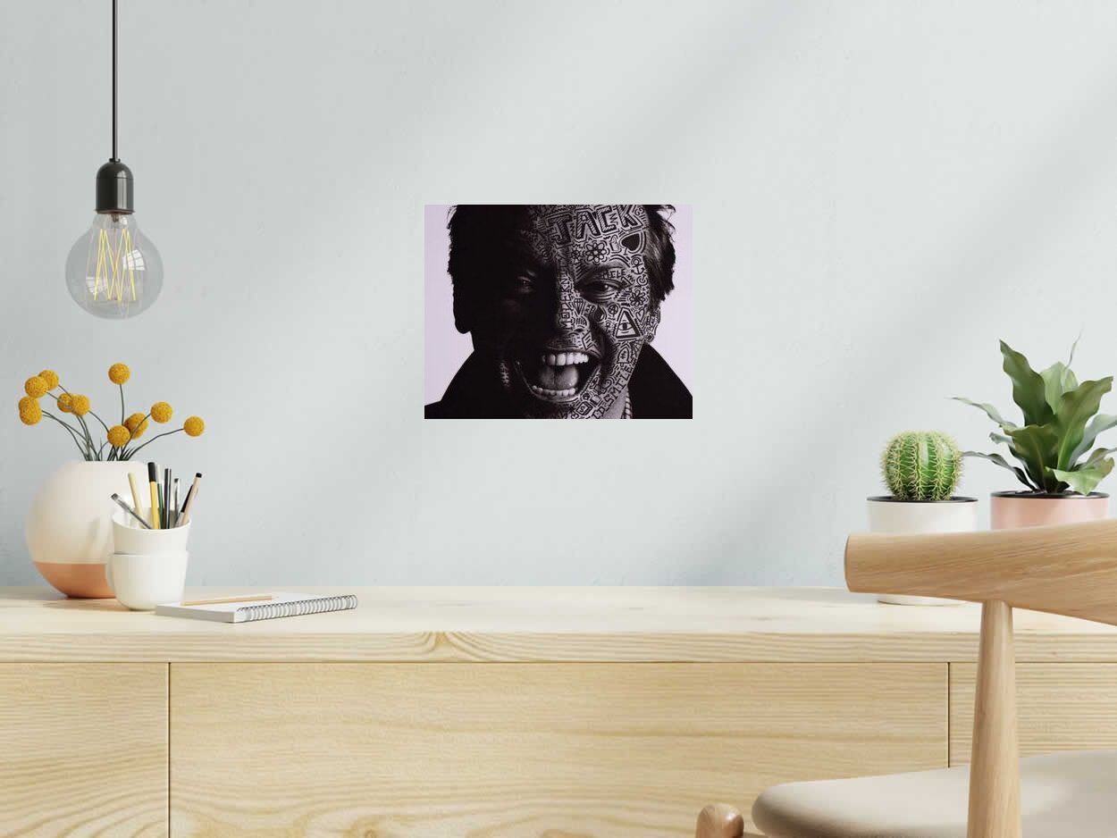 Photo de RS ARTIST a pour titre JACK style street pop art dim : RS ARTISTprix:60