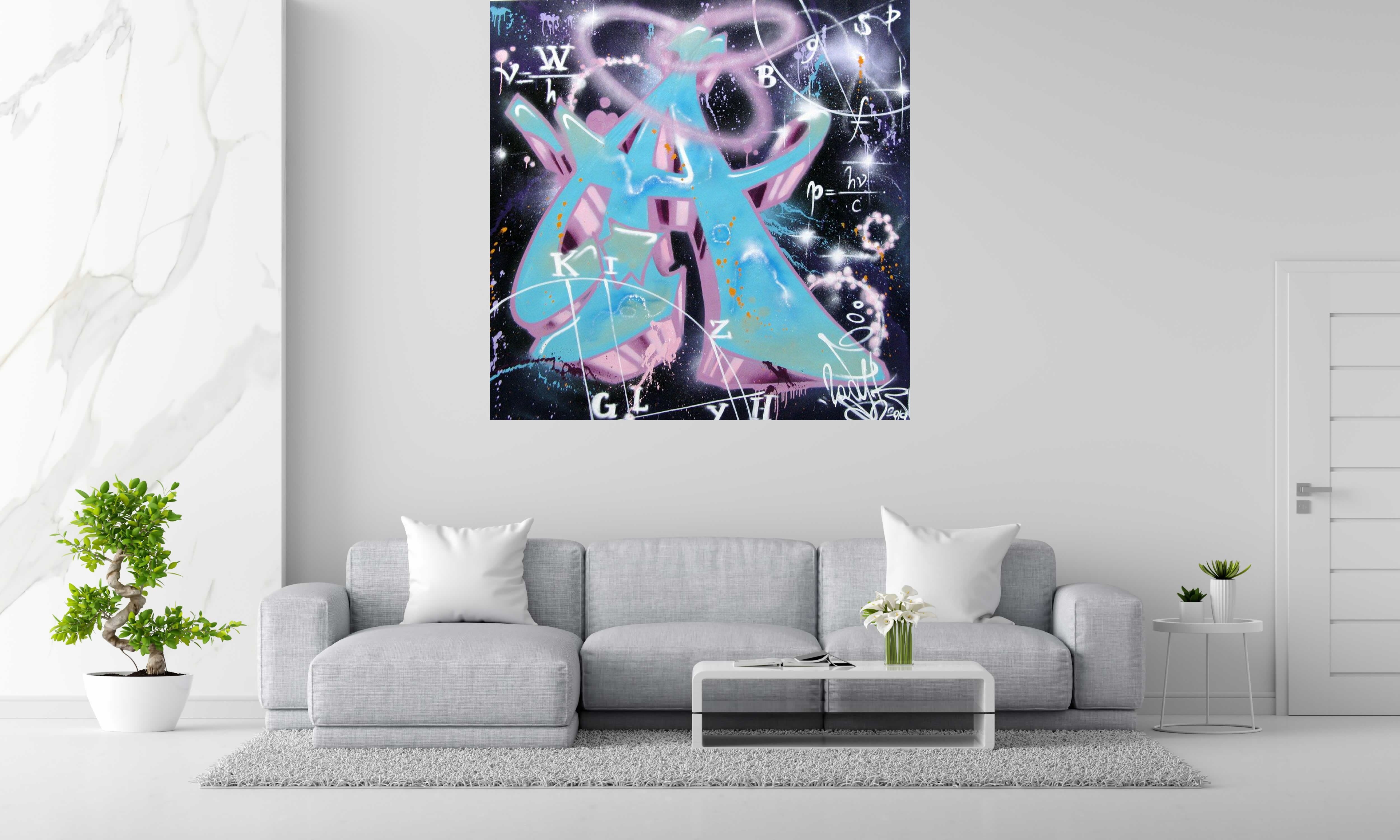 Tableau de LADY K a pour titre SANS TITRE style no dim : LADY Kprix:
